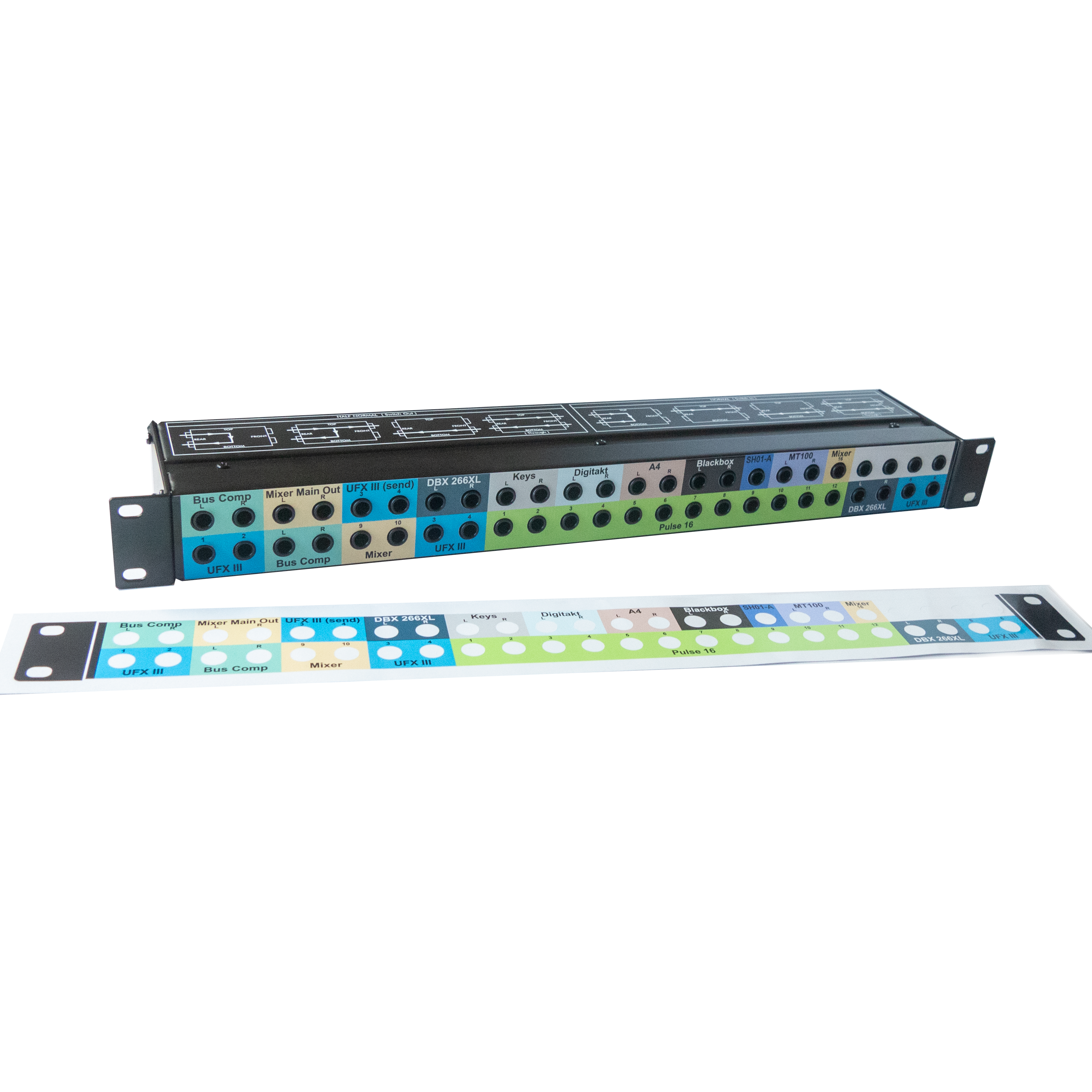 ART P48 Patchbay Custom Label – PatchbayLabels.com