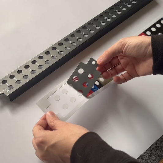 Tips for applying a patchbay label
