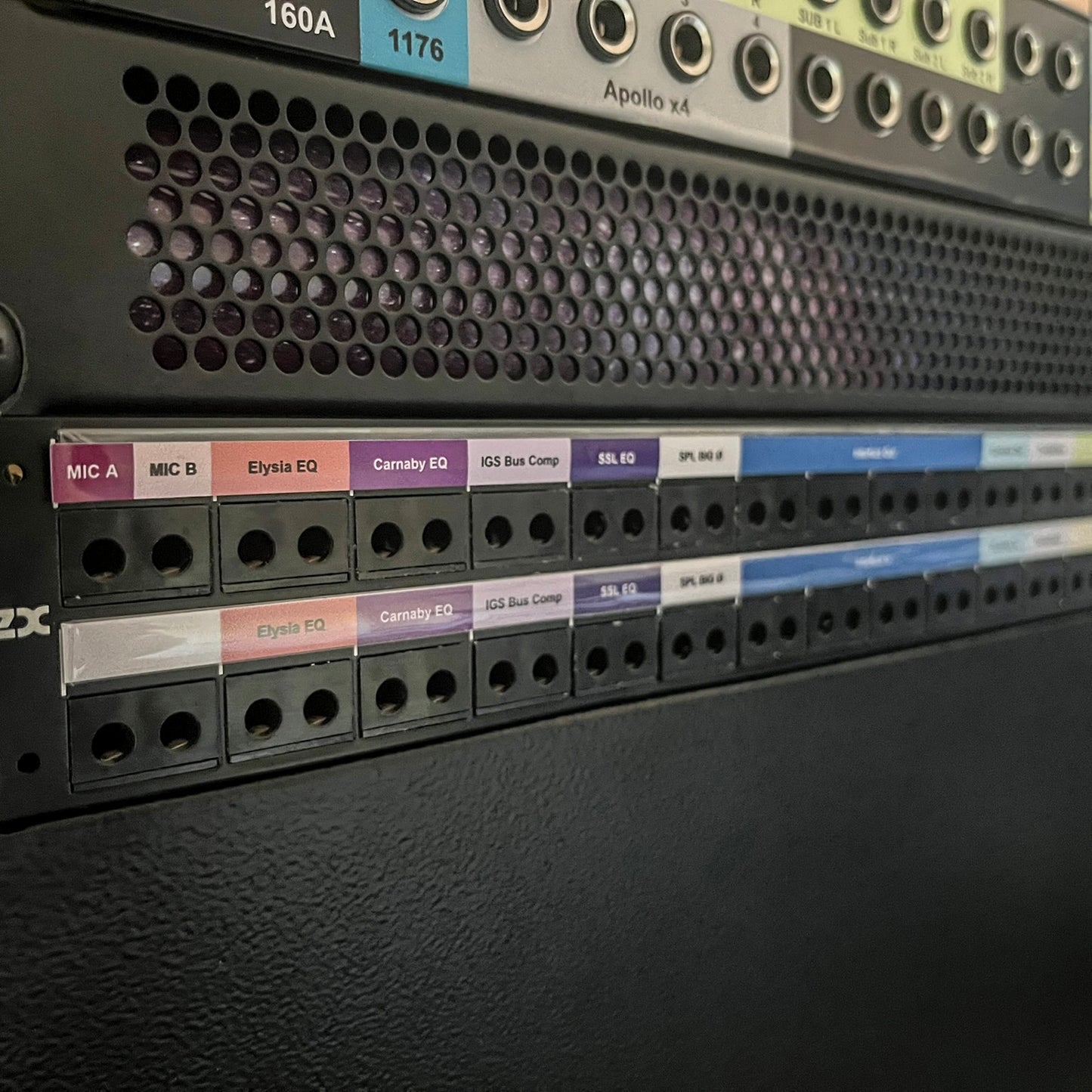 Custom Labels for Signex CPT96 Bantam TT Patch Bay