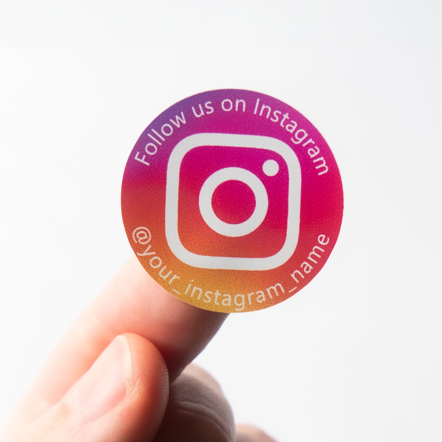 Instagram Customisable Social Media Stickers
