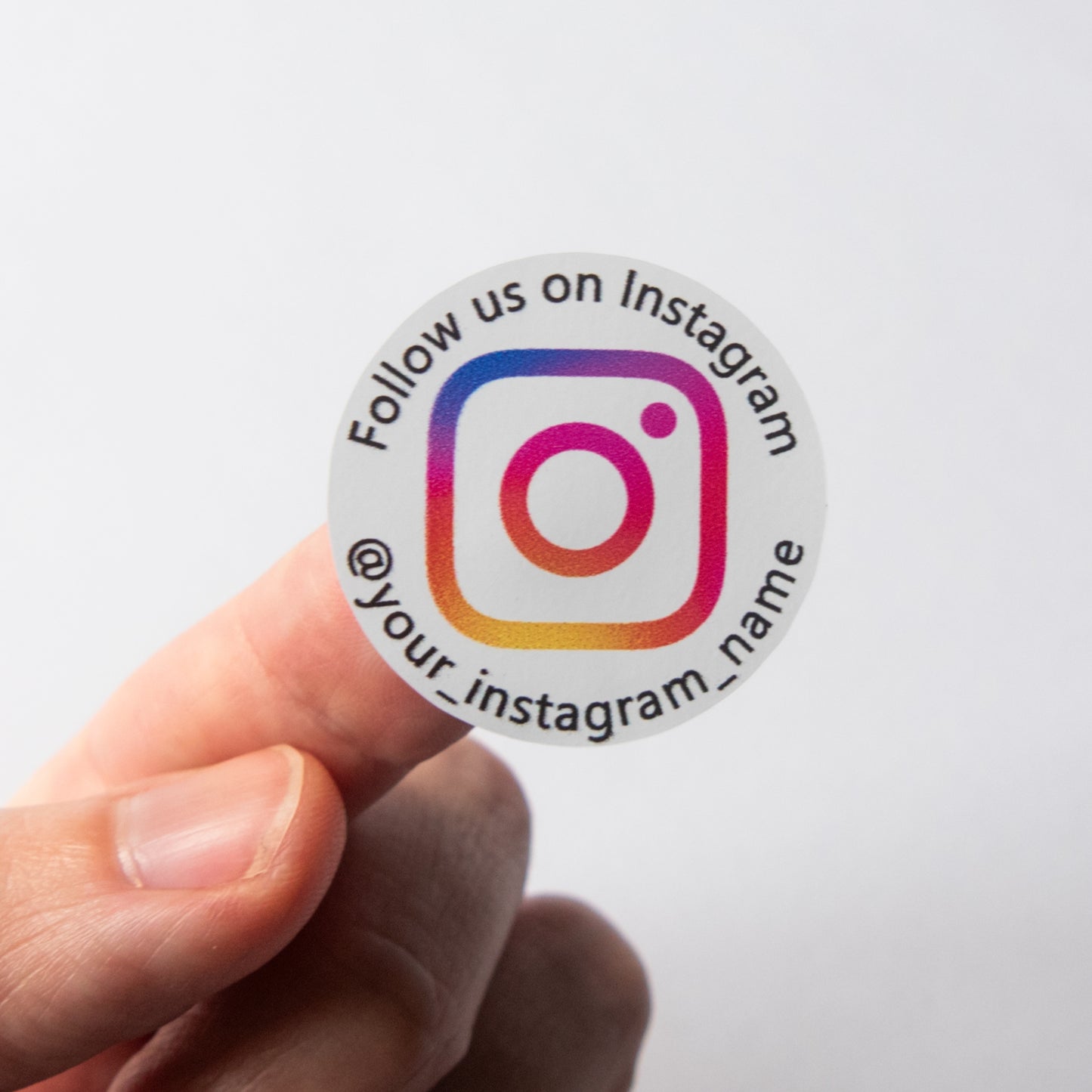 Instagram Customisable Social Media Stickers