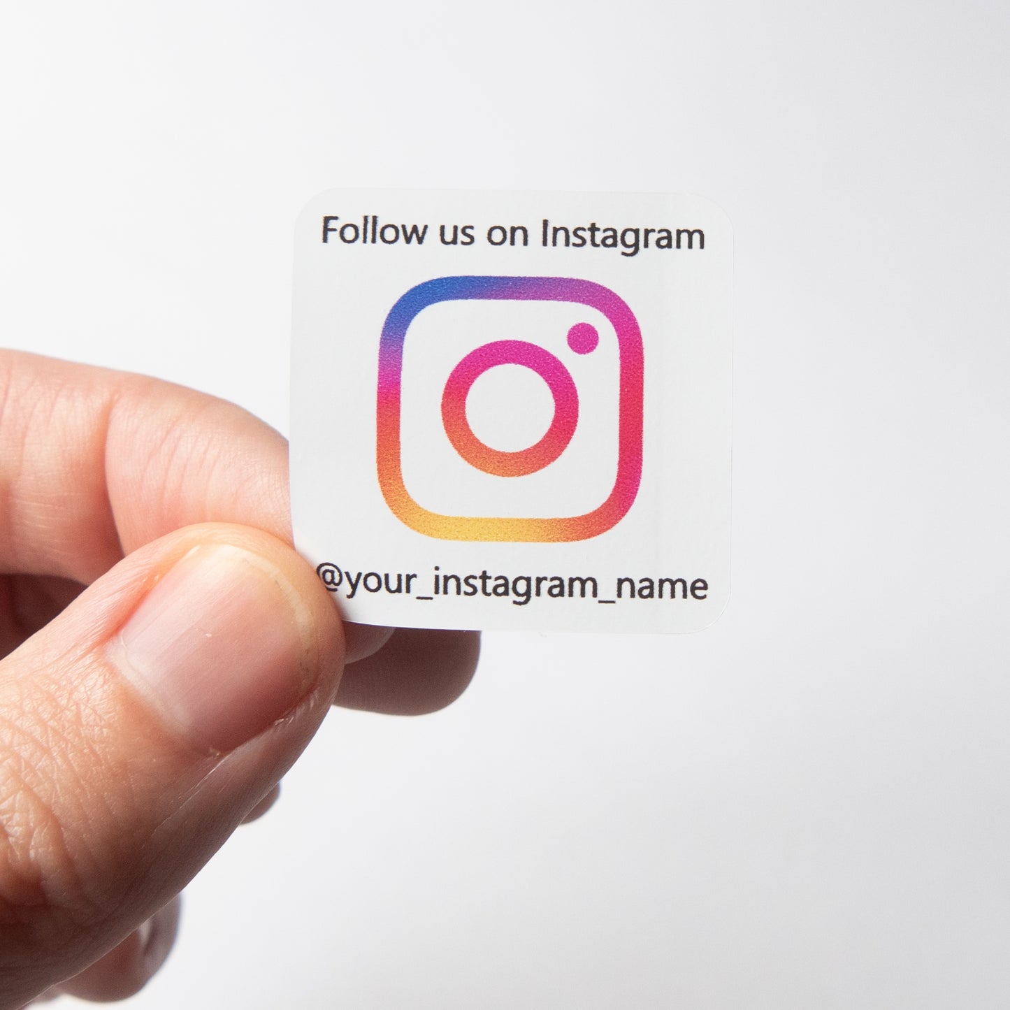Instagram Customisable Social Media Stickers